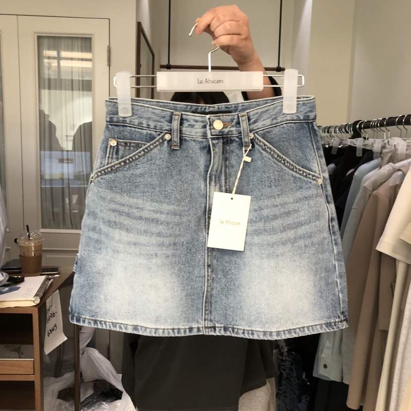 LE AHICON東大門代購女裝新品職業真品推薦26春夏休閑短裙Le Ahicon短裙