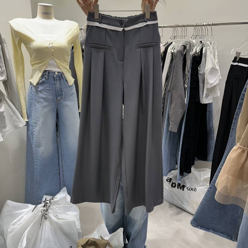 BAIE.38東大門代購女裝新品休閑推薦人氣真品休閑褲褶裥BAIE.38休閑褲