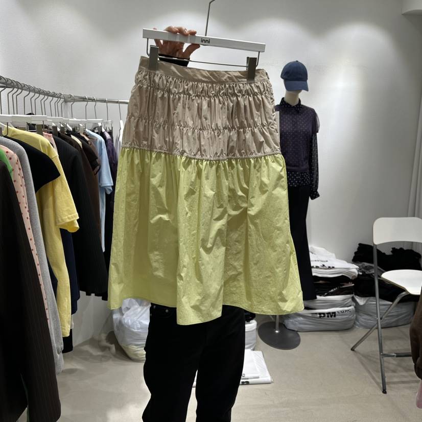 INNI韓國直郵女士新款熱賣人氣職業休閑真品時尚推薦長裙inni長裙