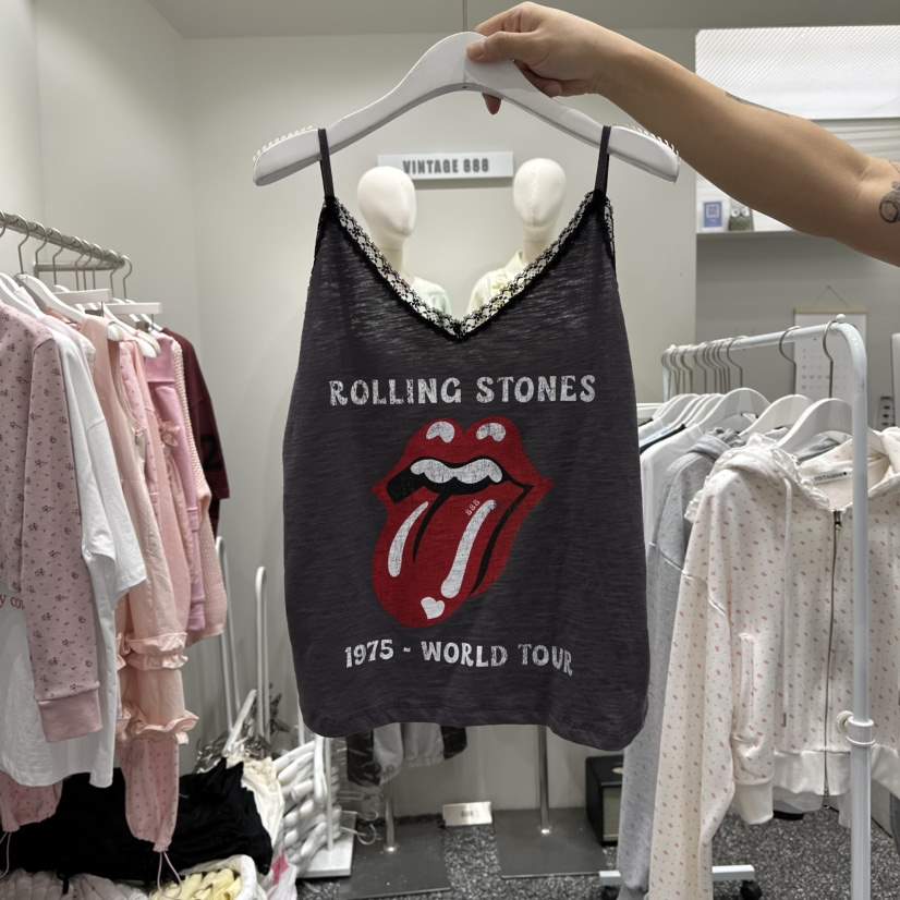 VINTAGE 888韓國直郵女士新款人氣推薦熱賣吊帶背心復古VINTAGE888/TRIPLE EIGHT吊帶/背心