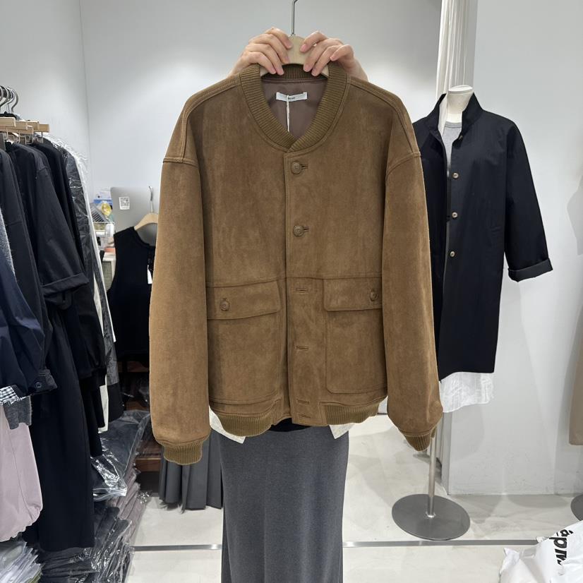 IRVINE東大門直郵女士新品推薦職業26春夏時尚熱賣夾克麂皮IRVINE夾克