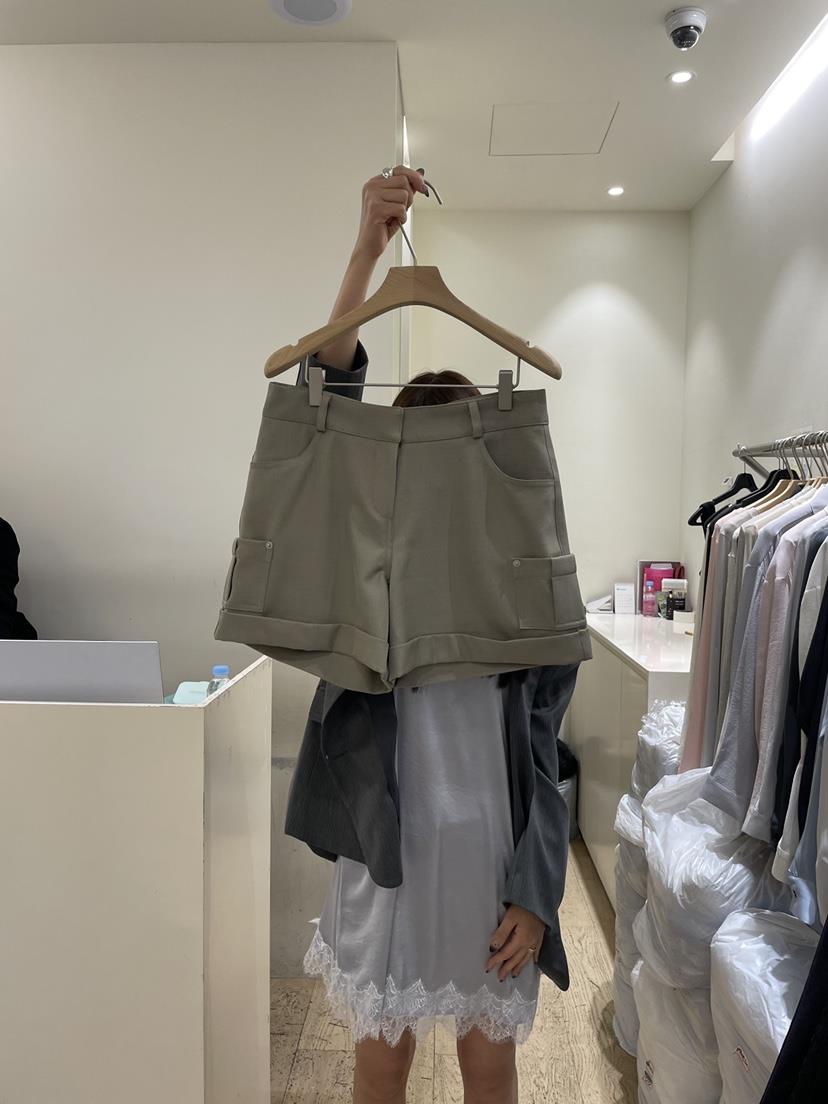 FLOWER-L東大門實拍女士新款真品推薦職業時尚人氣26春夏短褲FLOWER-L短褲