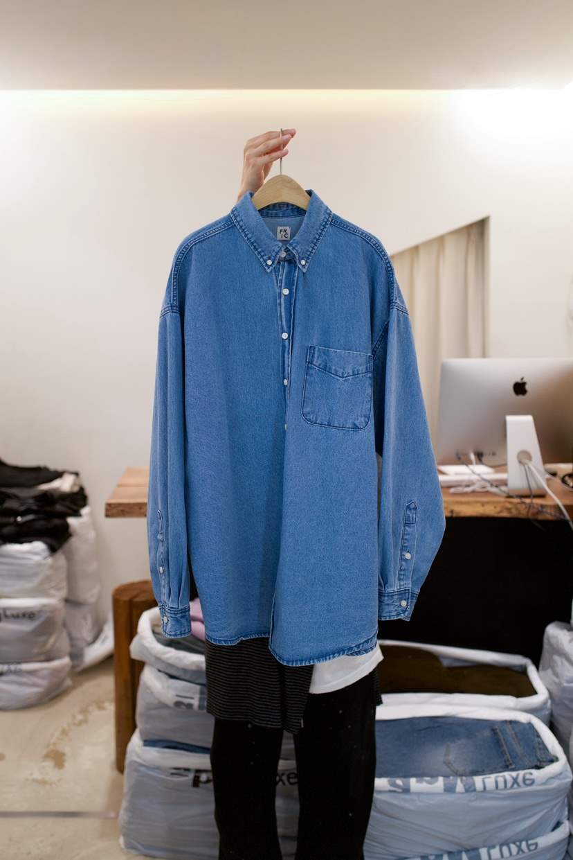 FRIC韓國代購女裝新款推薦職業休閑真品26春夏襯衫蕾絲衫FRIC襯衫/蕾絲衫