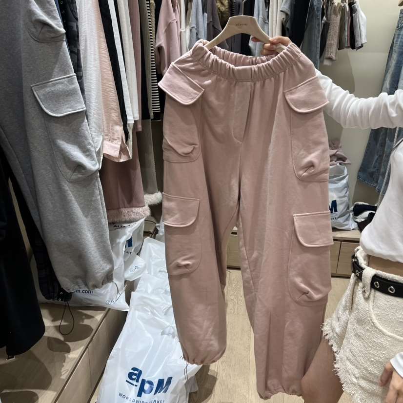 MEMOIRE韓國代購女士新款真品休閑職業26春夏熱賣人氣休閑褲MEMOIRE休閑褲