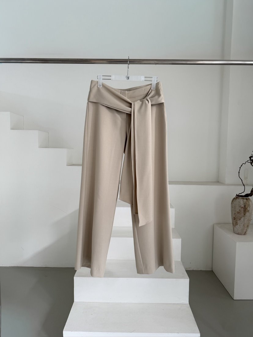 OATMEAL韓國代購女裝新品真品熱賣推薦26春夏職業人氣休閑褲OATMEAL休閑褲