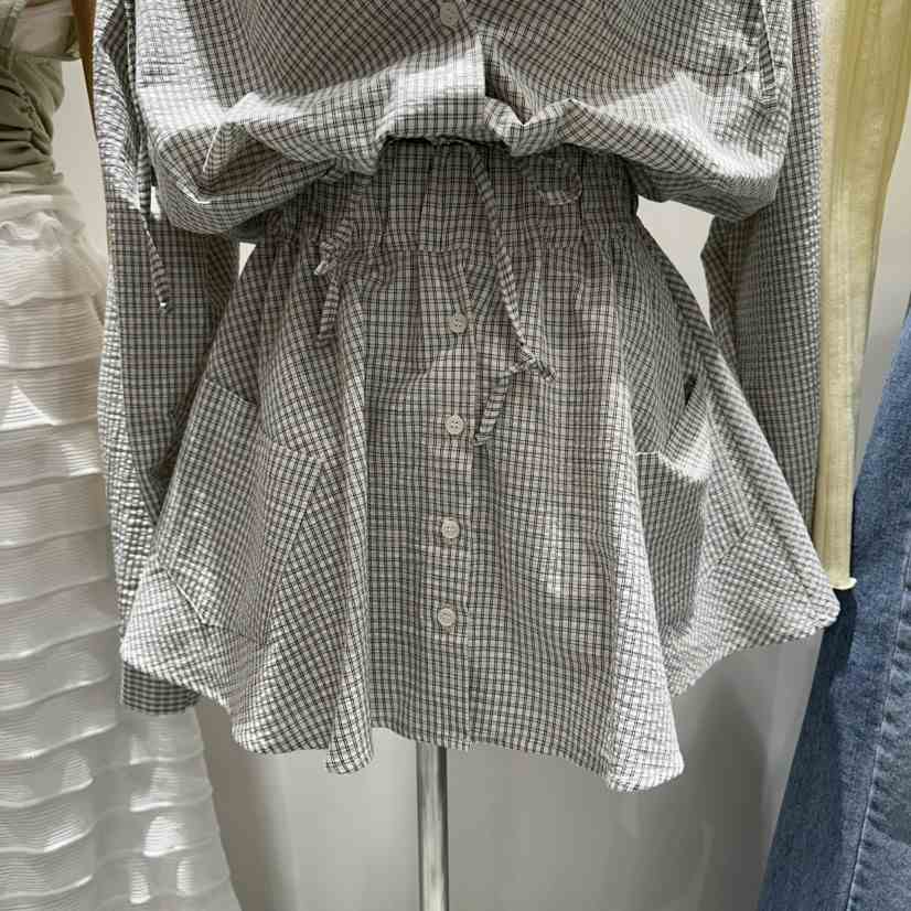 BAIE.38東大門實拍女士新品休閑推薦時尚職業真品26春夏短裙BAIE.38短裙