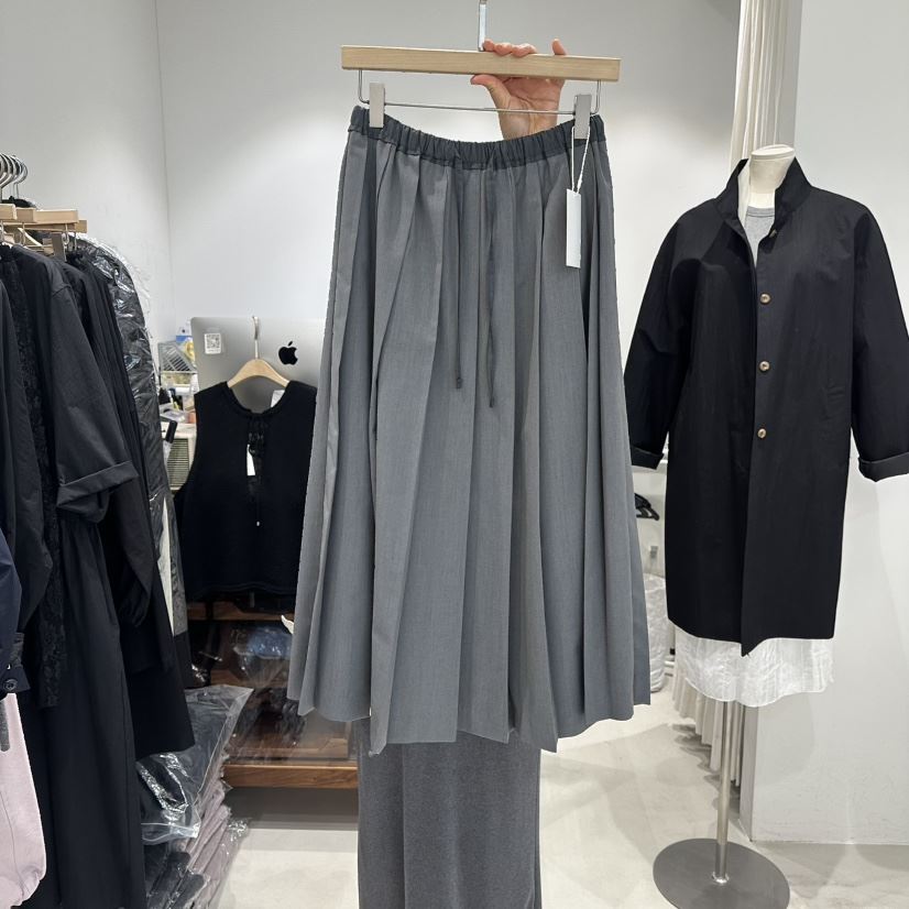 IRVINE東大門實拍女士新品真品熱賣休閑推薦長裙百褶褶裙IRVINE長裙