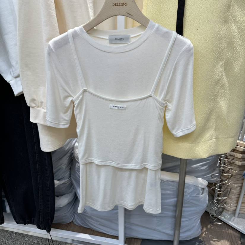 DELLING韓國代購女裝新款26春夏休閑職業熱賣套裝兩件套套裝DELLING套裝