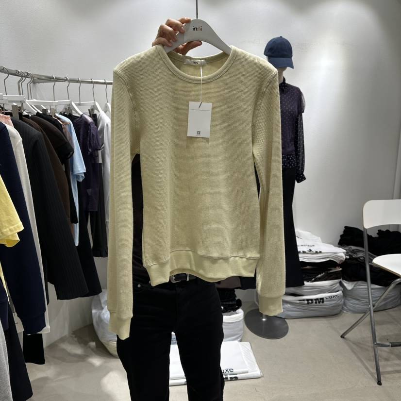 INNI東大門代購女士新款熱賣時尚26春夏休閑真品人氣針織衫inni針織衫