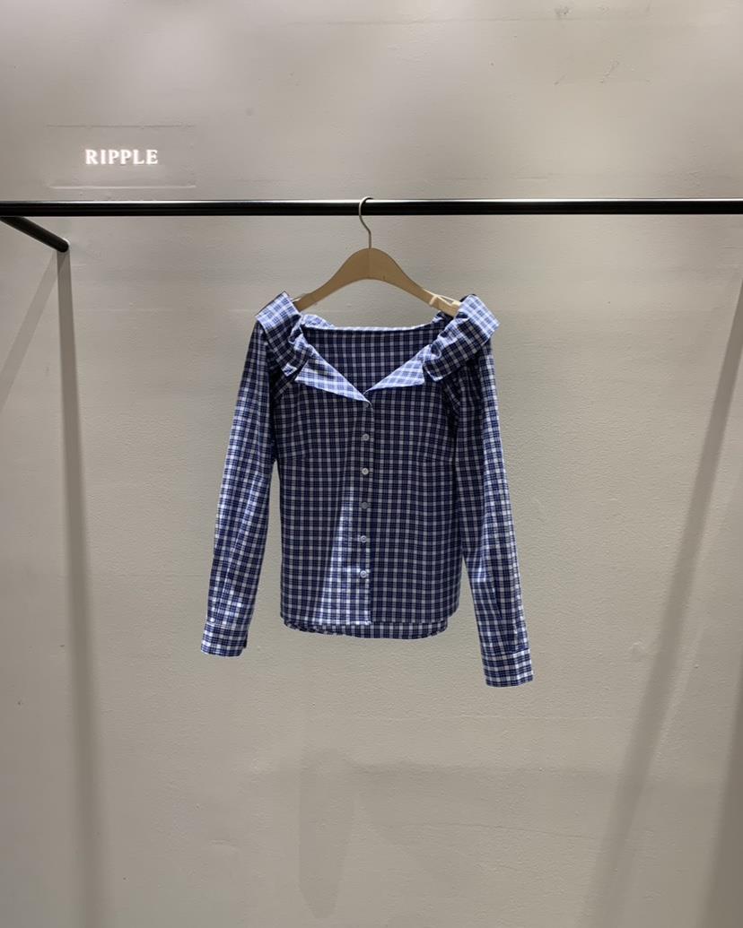 RIPPLE-P韓國代購女士新品推薦熱賣人氣真品26春夏襯衫蕾絲衫RIPPLE-P襯衫/蕾絲衫