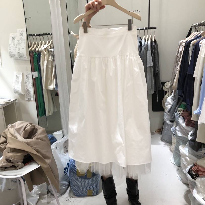 YUNBAL東大門代購女裝新品人氣熱賣休閑26春夏半身裙中短裙YUNBAL半身裙/中短裙