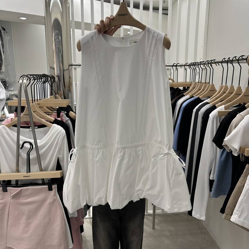 VENEFIT韓國直郵女裝新品26春夏休閑真品熱賣人氣推薦連衣裙VENEFIT/JENNIE連衣裙