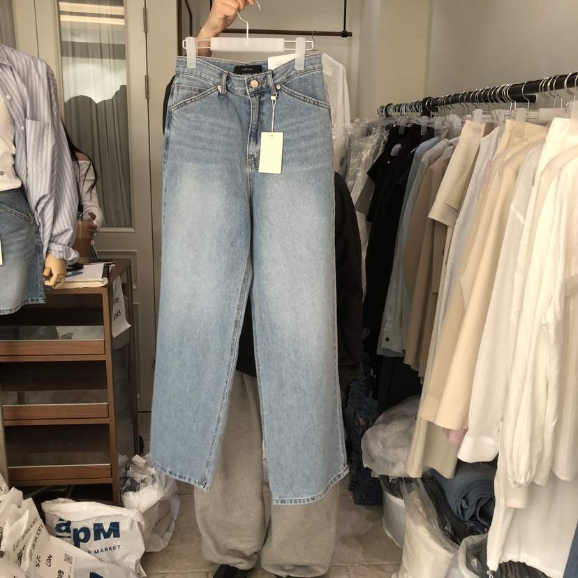 LE AHICON東大門代購女士新品真品熱賣26春夏休閑牛仔褲Le Ahicon牛仔褲