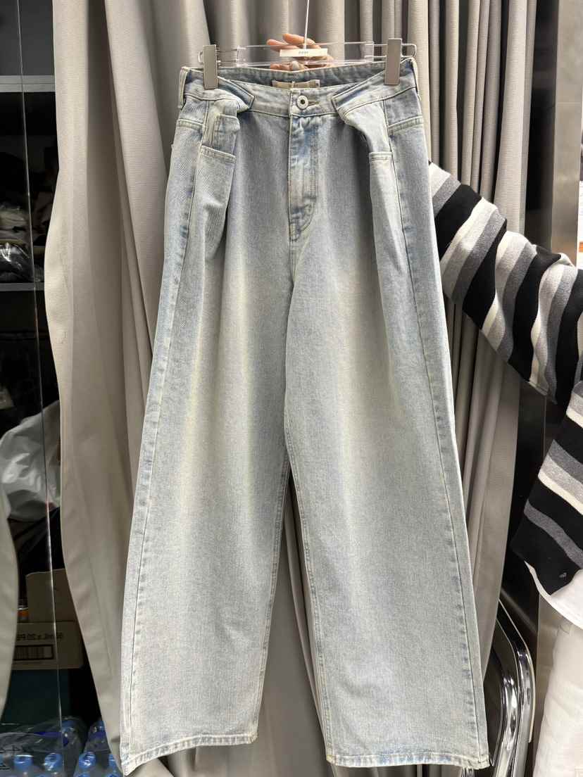 UOOV東大門代購女裝新品26春夏人氣職業真品推薦時尚牛仔褲UOOV牛仔褲