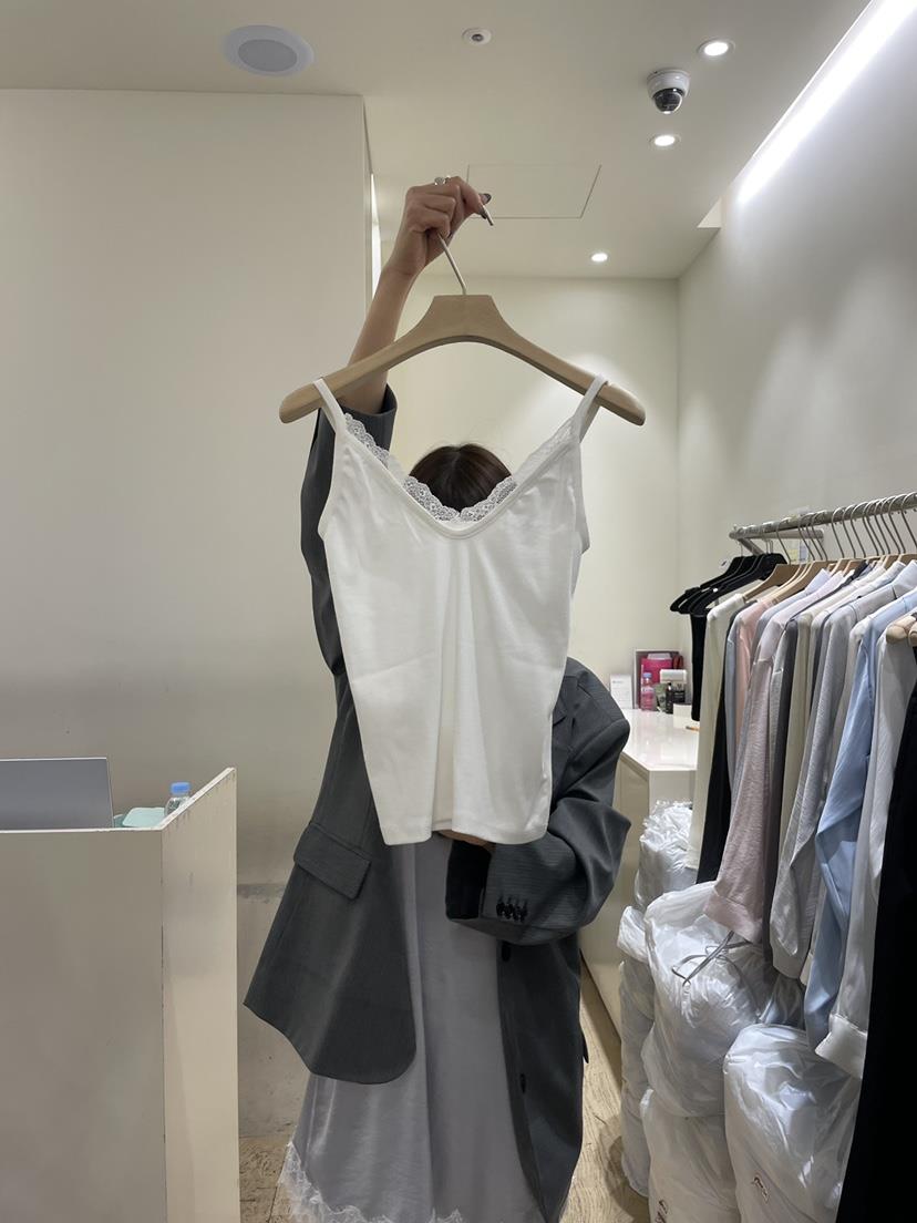 FLOWER-L東大門直郵女士新款熱賣26春夏時尚休閑吊帶背心FLOWER-L吊帶/背心