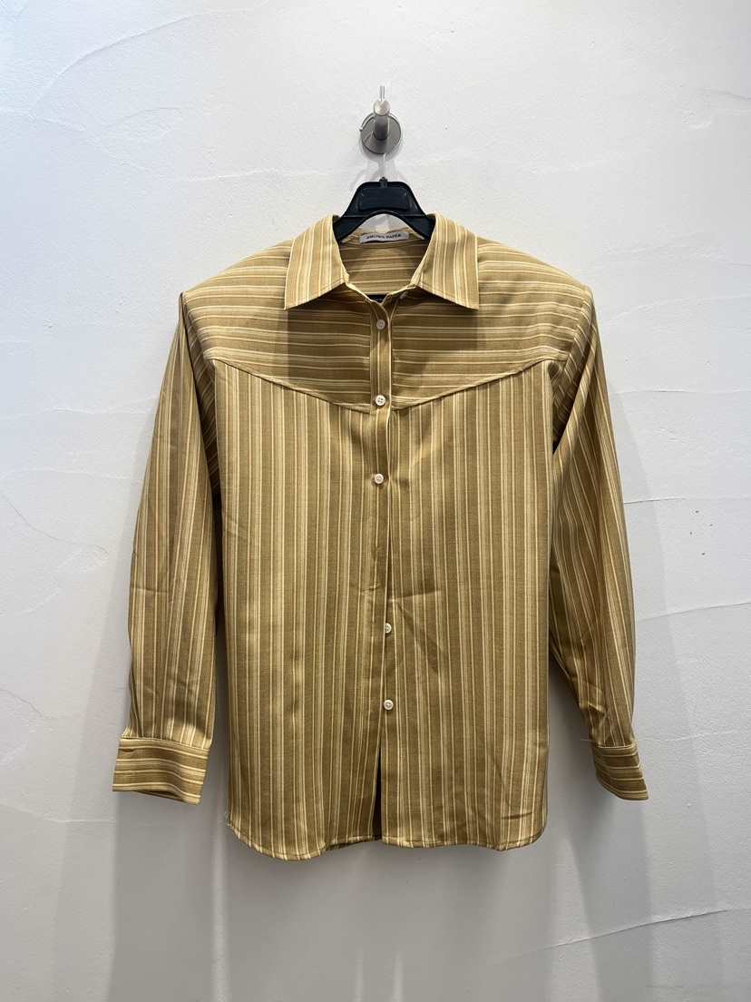 BROWN PAPER-S東大門實拍女士新款職業人氣襯衫蕾絲衫紐扣BROWN PAPER-S襯衫/蕾絲衫