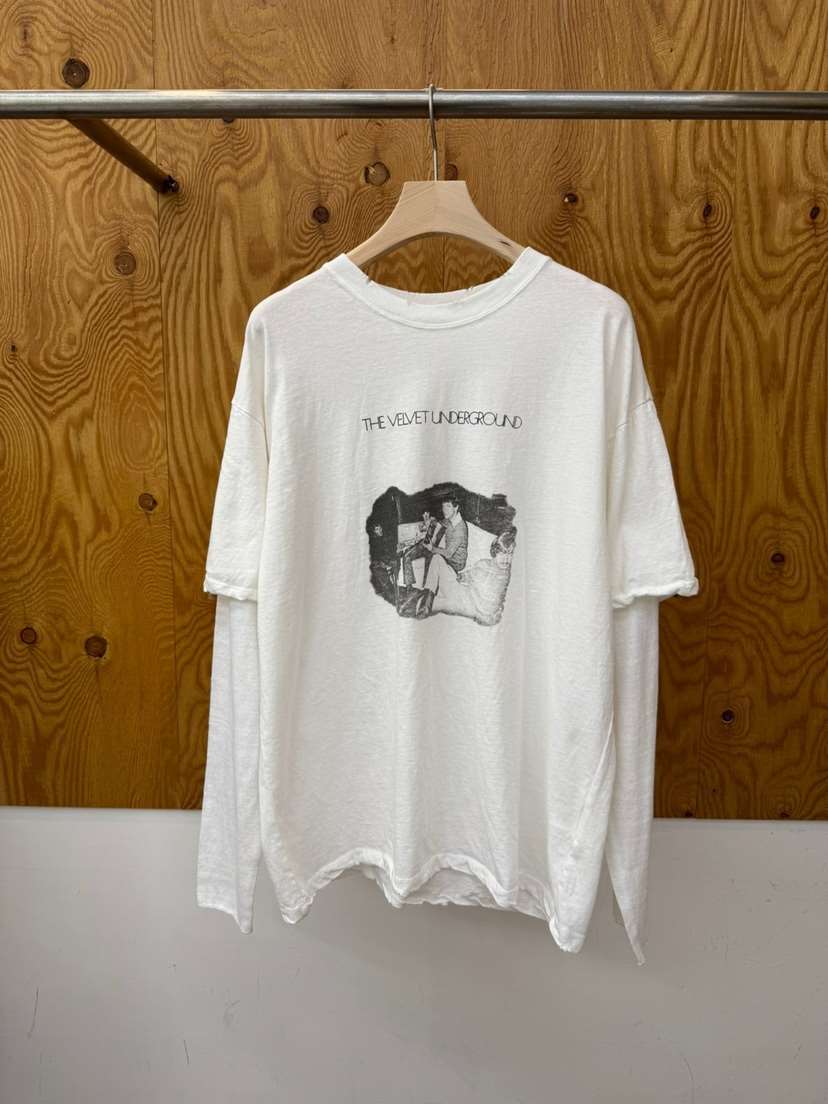 PROJECTVIEW韓國直郵女裝新款推薦休閑長袖T恤天鵝絨假兩件PROJECTVIEW長袖T恤