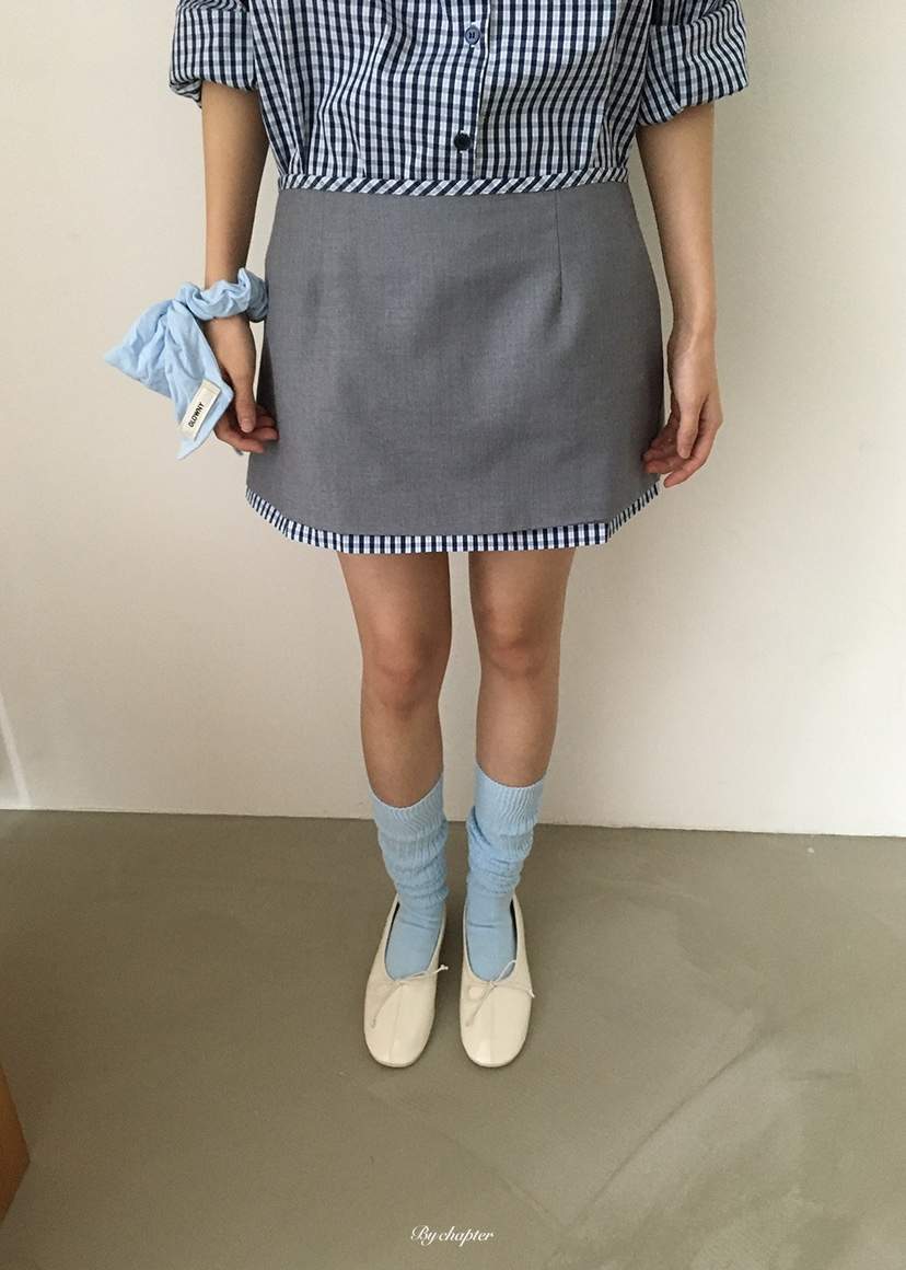 BY CHAPTER東大門代購女士新款職業休閑時尚26春夏推薦裙褲BY Chapter裙褲