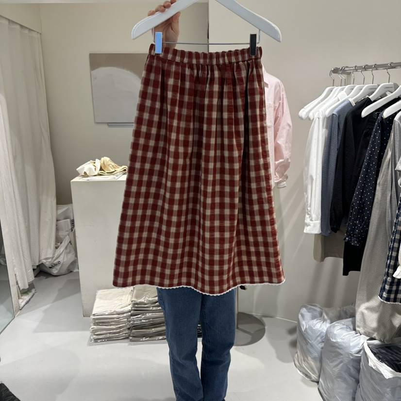 LORING RE I韓國代購女裝新品休閑真品26春夏職業人氣長裙LORING RE-I/BARE長裙