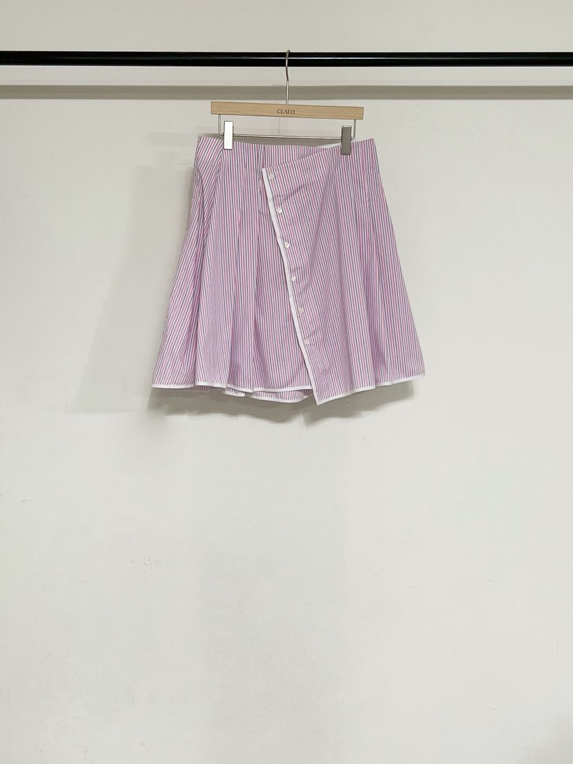 CLAFO東大門代購女裝新款熱賣真品推薦人氣休閑26春夏短裙雙層CLAFO短裙