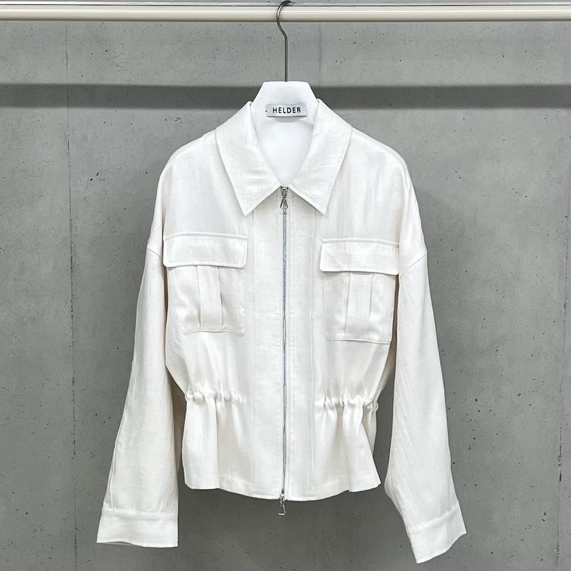 HELDER-P東大門實拍女裝新款26春夏休閑時尚熱賣夾克亞麻HELDER夾克