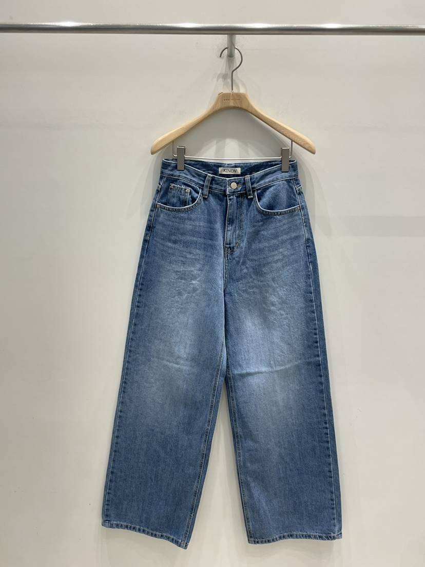 KINOA東大門直郵女裝新款休閑時尚人氣推薦真品職業牛仔褲KINOA牛仔褲