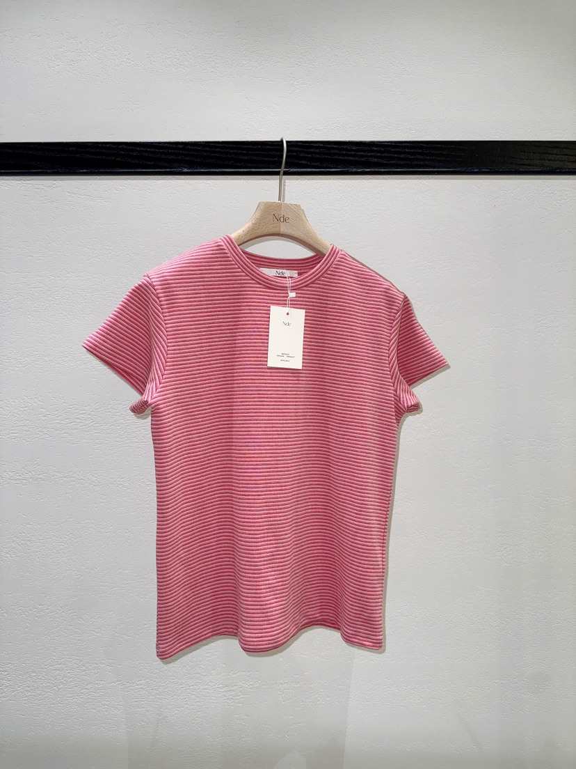 NDE東大門代購女士新款休閑人氣推薦真品時尚26春夏職業T恤BOHEME_NDET恤