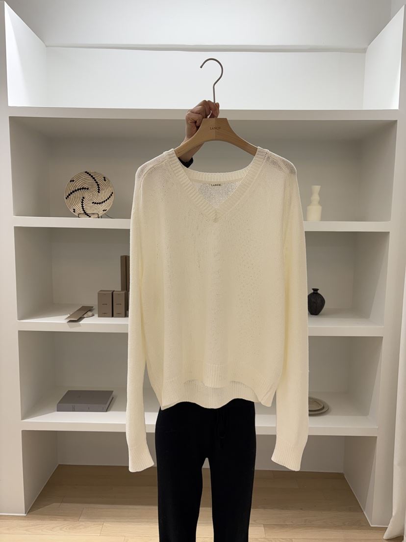 LANCH韓國代購女士新款人氣休閑推薦真品職業26春夏針織衫LANCH針織衫