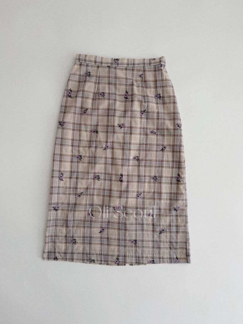 OLI SEOUL韓國直郵女裝新款職業推薦休閑26春夏時尚長裙OLI SEOUL長裙