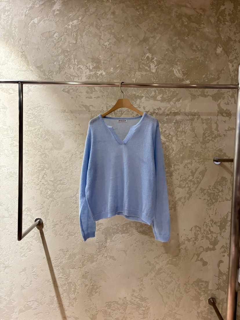 PIN-UP韓國直郵女士新款26春夏時尚職業熱賣休閑推薦針織衫PIN-UP針織衫