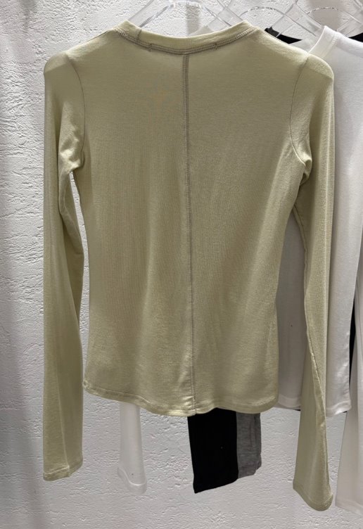 JOA韓國代購女裝新品職業時尚休閑26春夏熱賣真品長袖T恤JOA長袖T恤