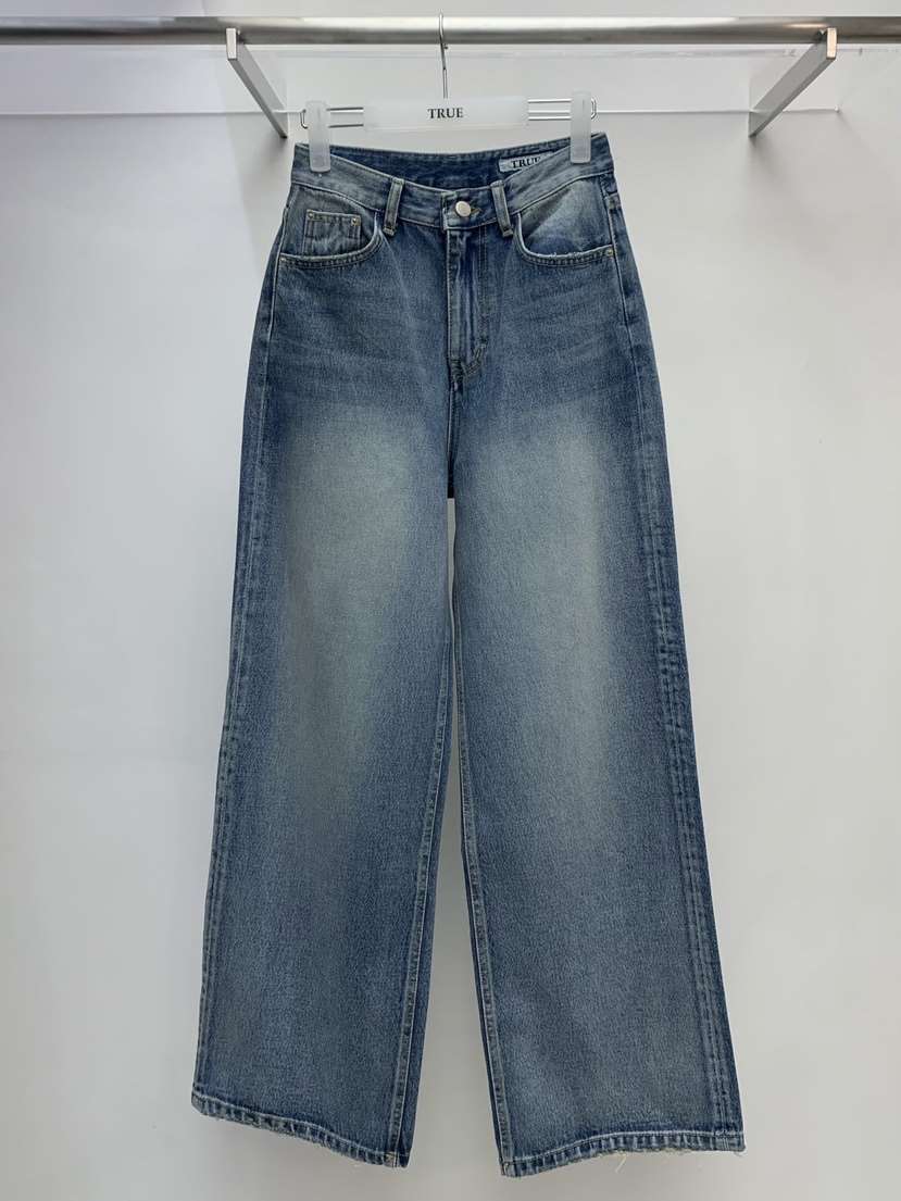 TRUE東大門代購女士新品職業人氣26春夏休閑時尚推薦牛仔褲TRUE牛仔褲