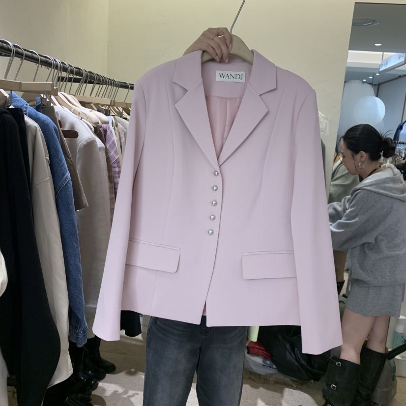 W AND J東大門實拍女裝新品休閑26春夏職業人氣熱賣夾克W AND J夾克