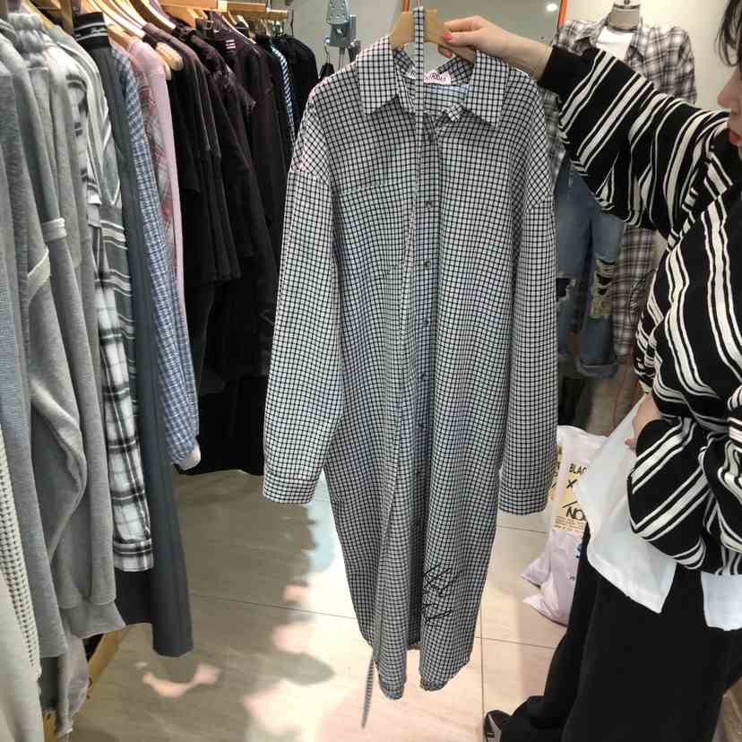 BLACKFRIDAY東大門實拍女士新品真品職業襯衫蕾絲衫含腰帶BLACK FRIDAY襯衫/蕾絲衫