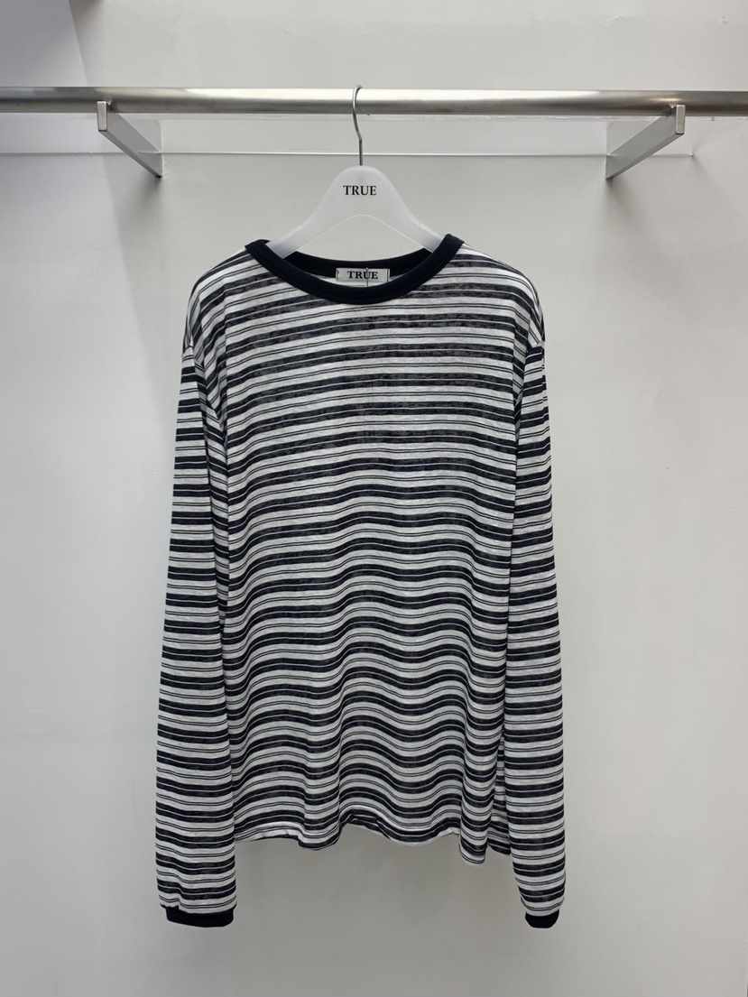 TRUE東大門直郵女士新款真品休閑職業時尚推薦人氣長袖T恤TRUE長袖T恤