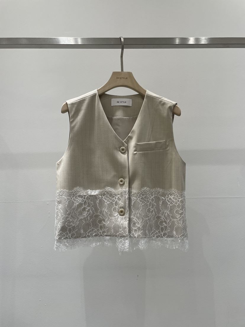 RE STYLE-Q韓國直郵女裝新品26春夏推薦時尚人氣真品馬甲RE STYLE馬甲