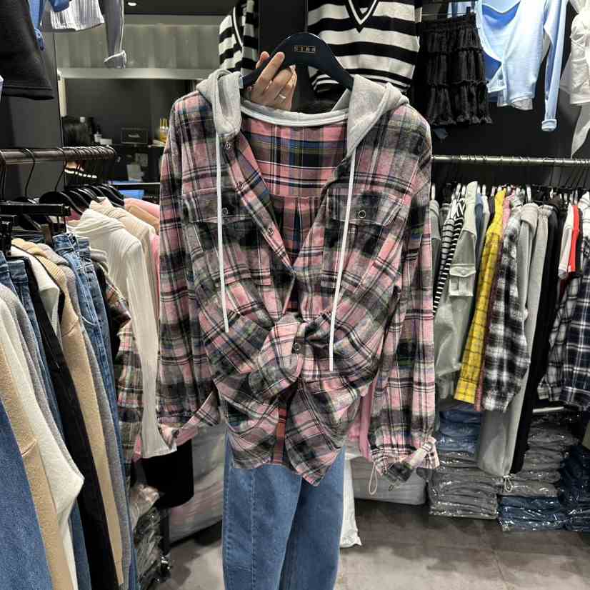 STAR-L東大門直郵女裝新款休閑熱賣時尚職業推薦襯衫蕾絲衫STAR-L襯衫/蕾絲衫