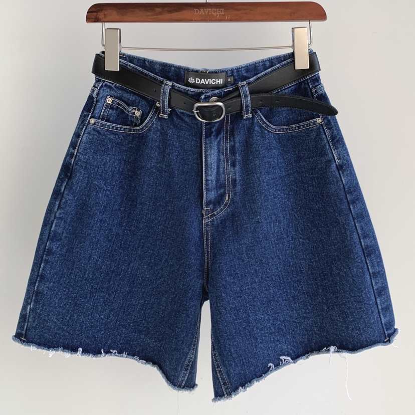 DAVICHI/D.SECOND韓國直郵女士新款時尚短褲含隨機腰帶DAVICHI/D.SECOND短褲