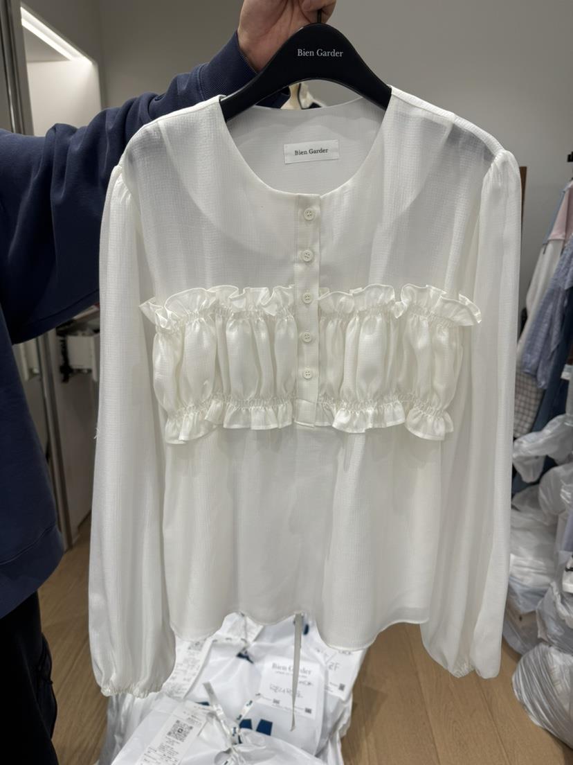 BIEN GARDER東大門代購女裝新款熱賣推薦職業襯衫蕾絲衫BIEN GARDER襯衫/蕾絲衫