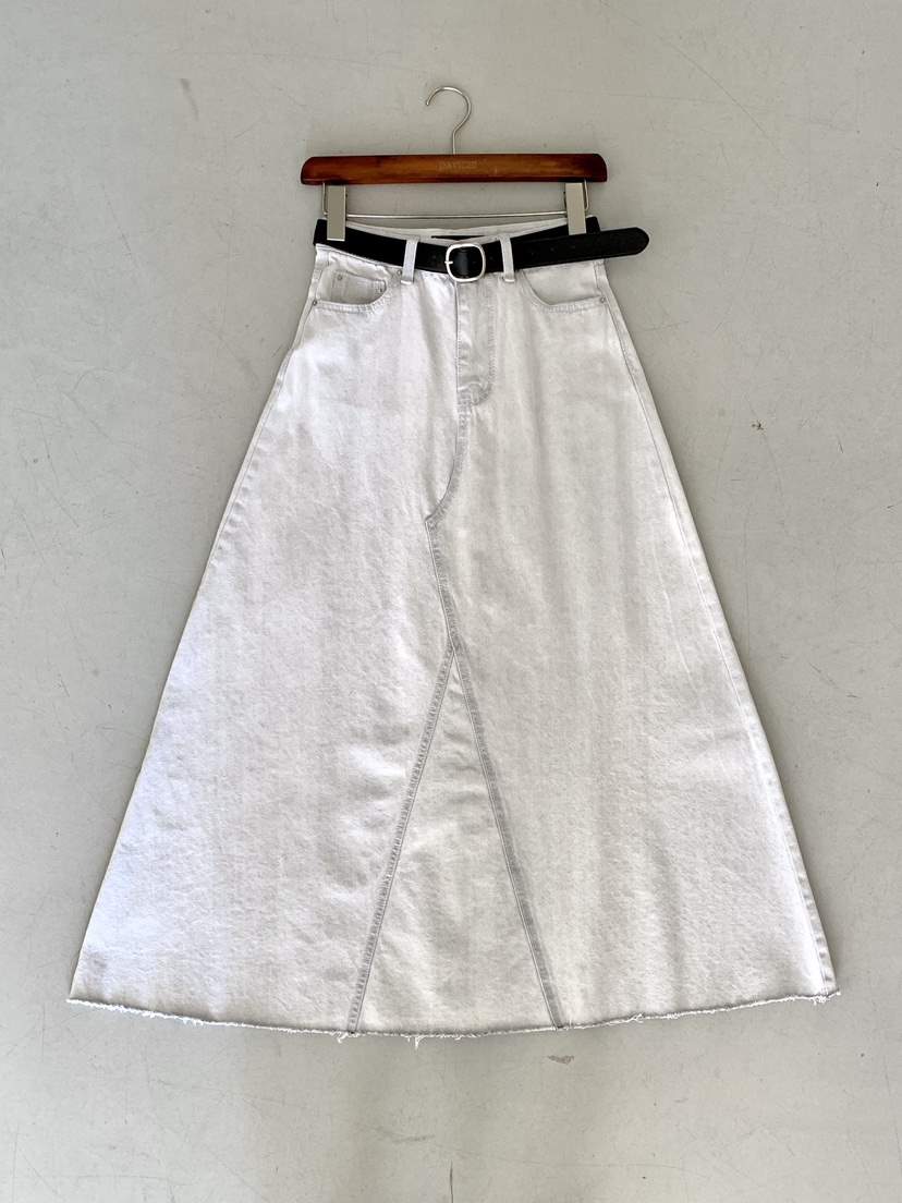 DAVICHI/D.SECOND韓國直郵女士新品真品長裙含隨機腰帶DAVICHI/D.SECOND長裙