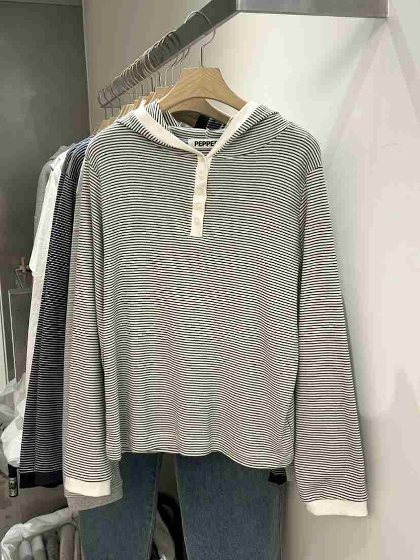 PEPPER-L東大門直郵女裝新品時尚26春夏人氣職業長袖T恤PEPPER長袖T恤