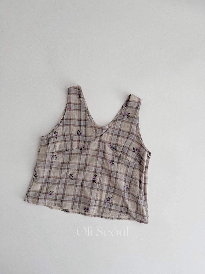 OLI SEOUL東大門直郵女士新品時尚人氣26春夏職業吊帶背心OLI SEOUL吊帶/背心