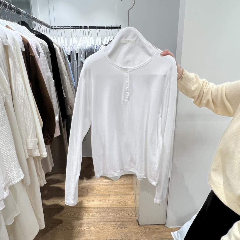 VERVEINE韓國代購女裝新款職業真品26春夏推薦人氣長袖T恤VERVEINE長袖T恤