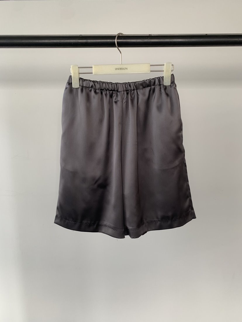 UNDERSON東大門實拍女士新品推薦熱賣26春夏休閑短褲條紋UNDERSON短褲