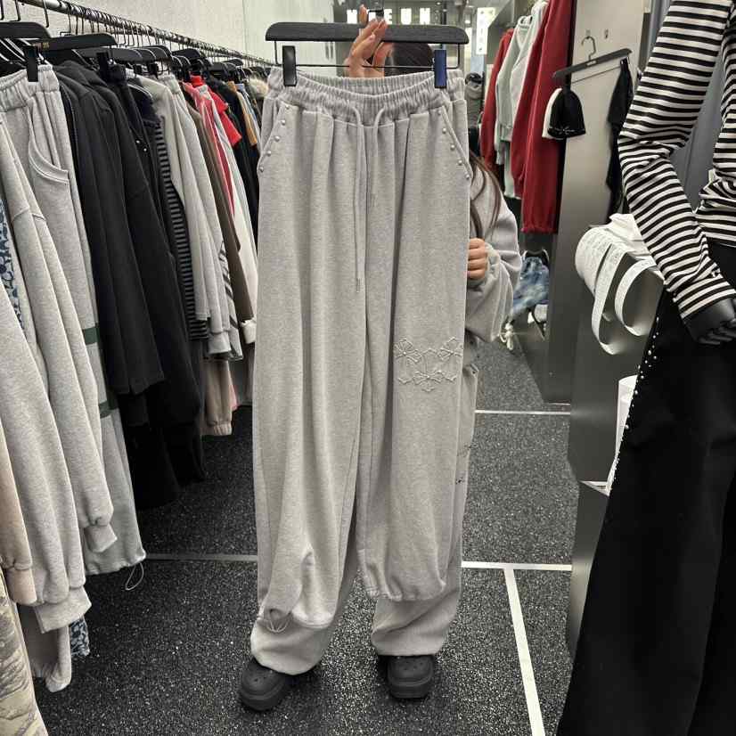 NUEUN韓國直郵女裝新款熱賣職業休閑推薦人氣時尚真品休閑褲NUEUN/SEEOT休閑褲