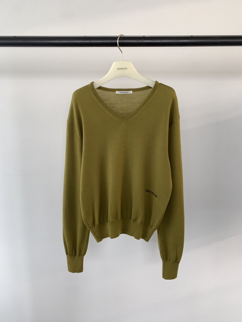 UNDERSON東大門實拍女裝新品人氣休閑職業熱賣時尚針織衫UNDERSON針織衫