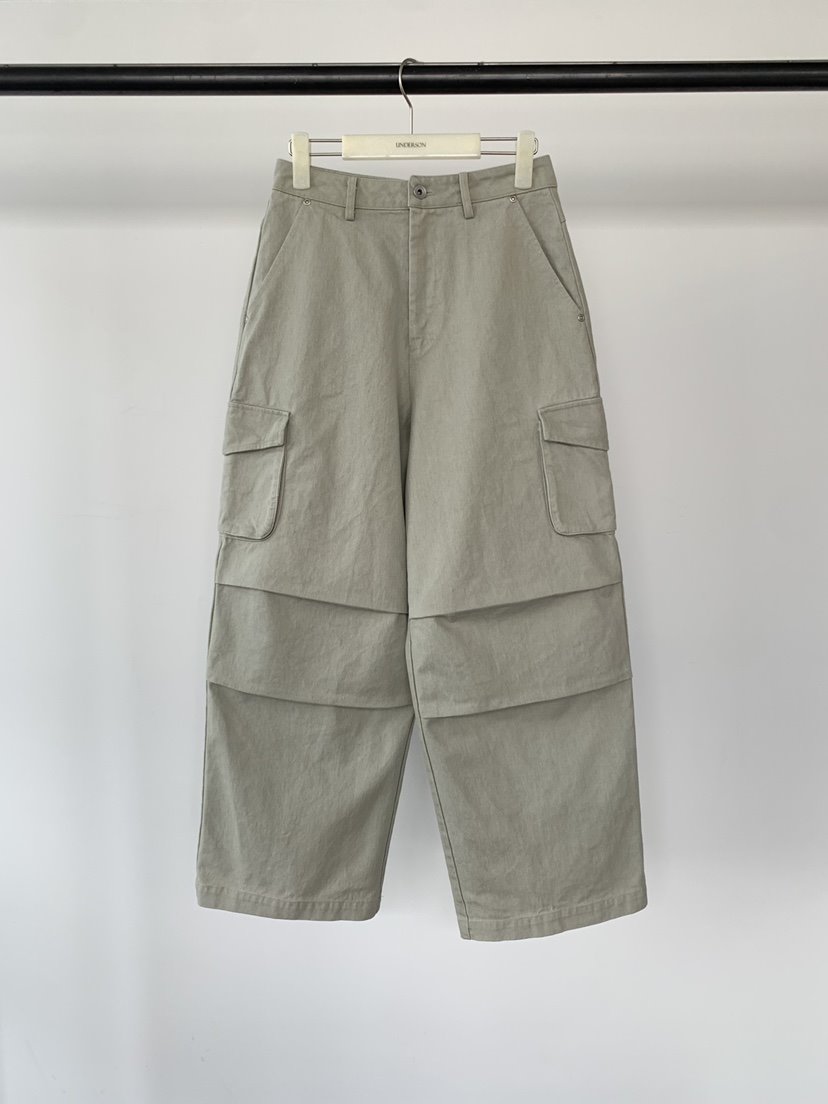 UNDERSON東大門實拍女裝新品時尚人氣推薦26春夏休閑褲復古UNDERSON休閑褲