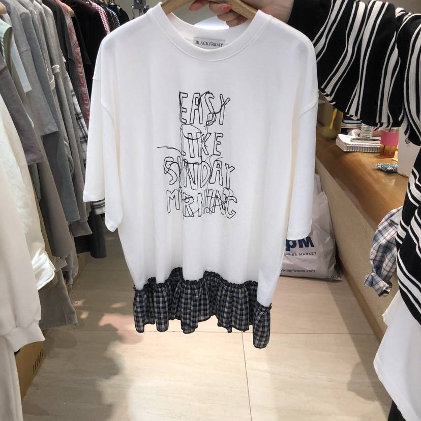 BLACKFRIDAY韓國直郵女裝新款真品職業26春夏人氣休閑T恤BLACK FRIDAYT恤