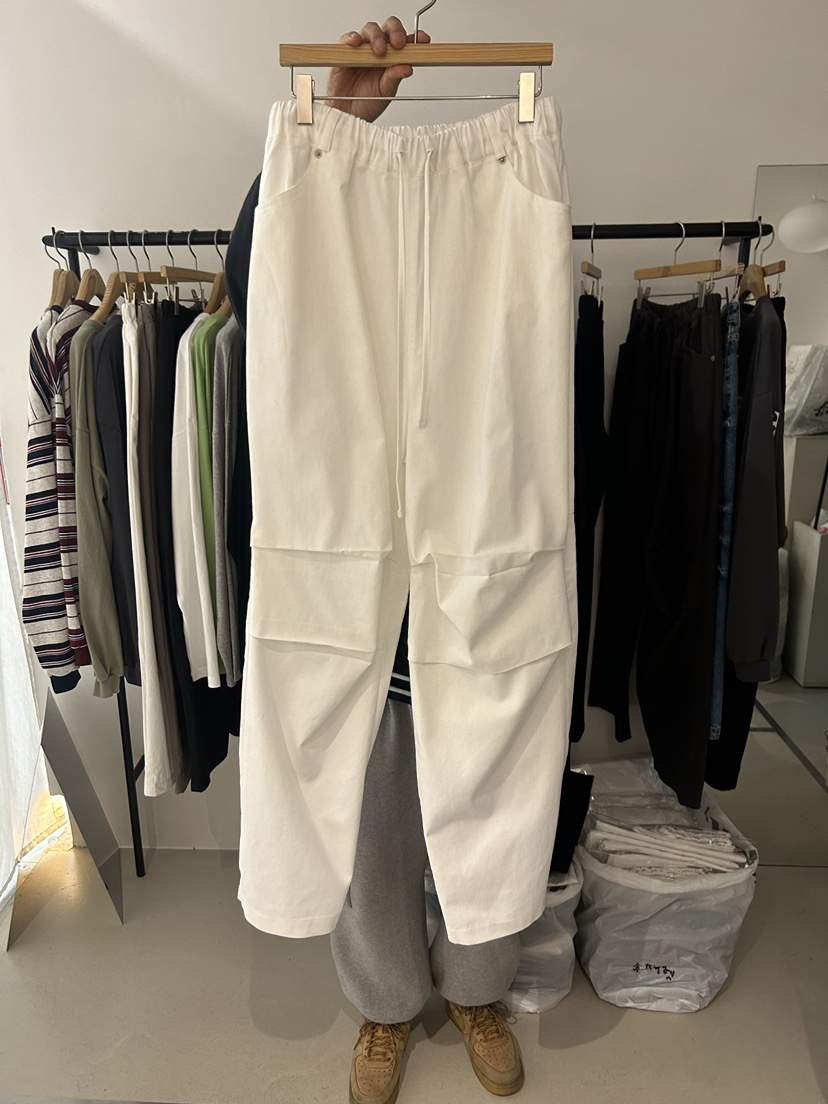 AS THOUGHT東大門直郵女裝新款人氣休閑時尚熱賣休閑褲褶裥AS THOUGHT休閑褲