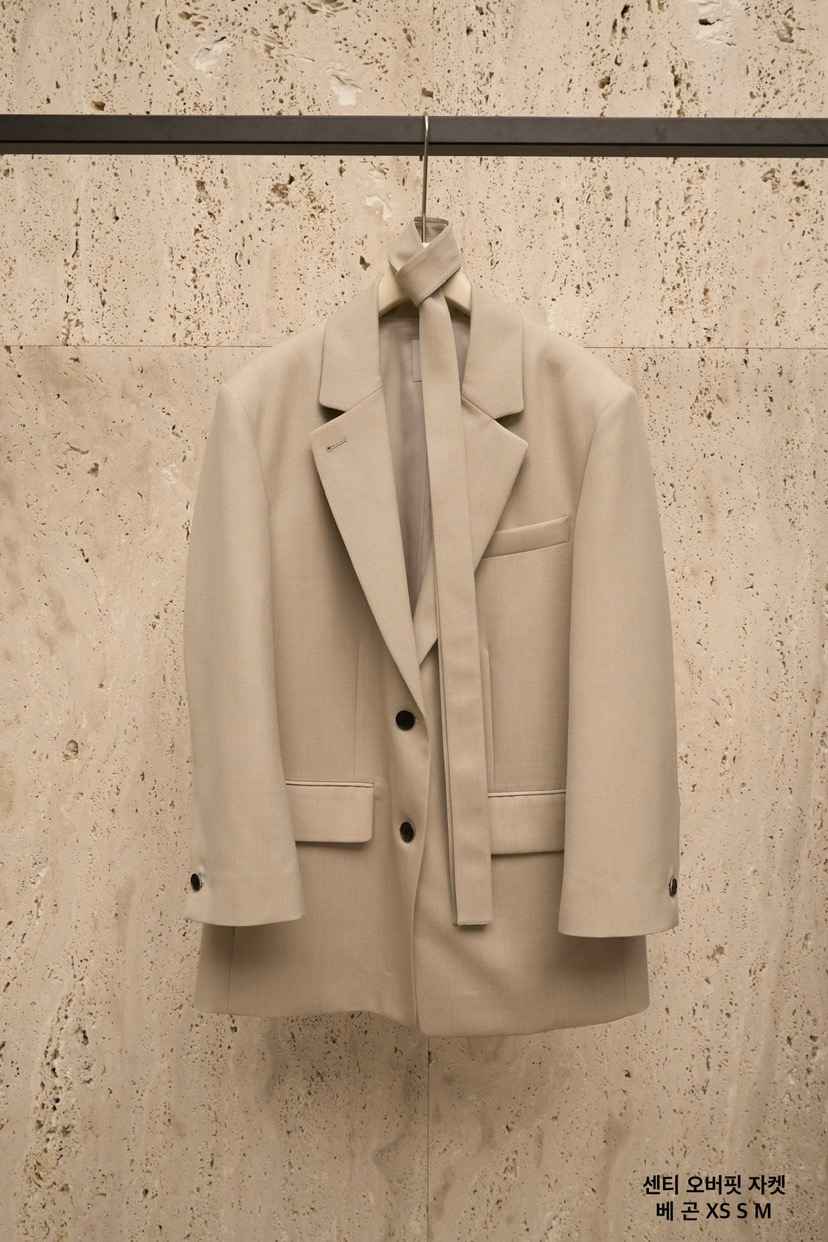 BLOSSOM韓國代購女士新品推薦26春季職業熱賣休閑夾克含腰帶BLOSSOM夾克